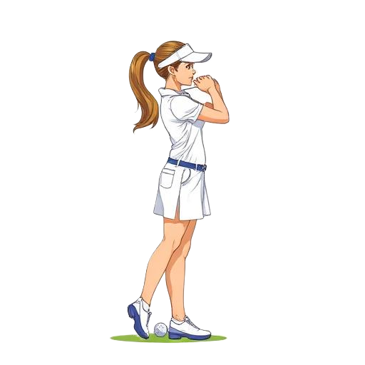 Player — female-golf-setup